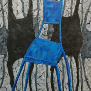 The Melancholia of Chairs, Blue Monologue with Shark Eggs
